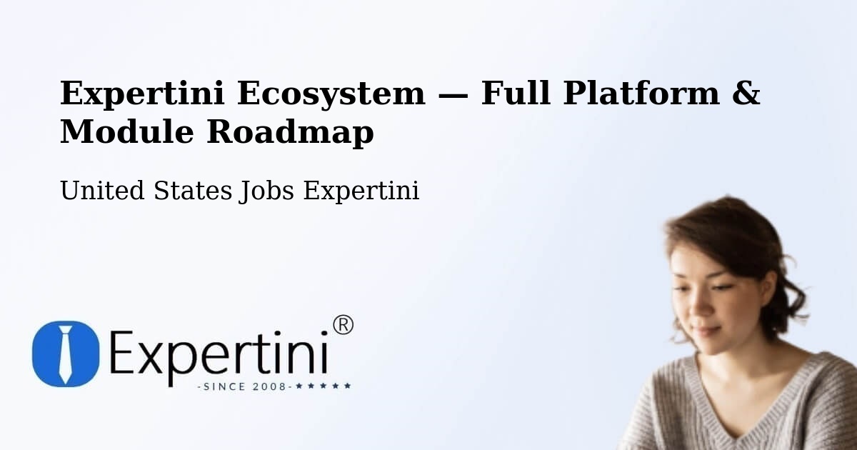 Expertini Ecosystem — Full Platform & Module Roadmap – Johnston